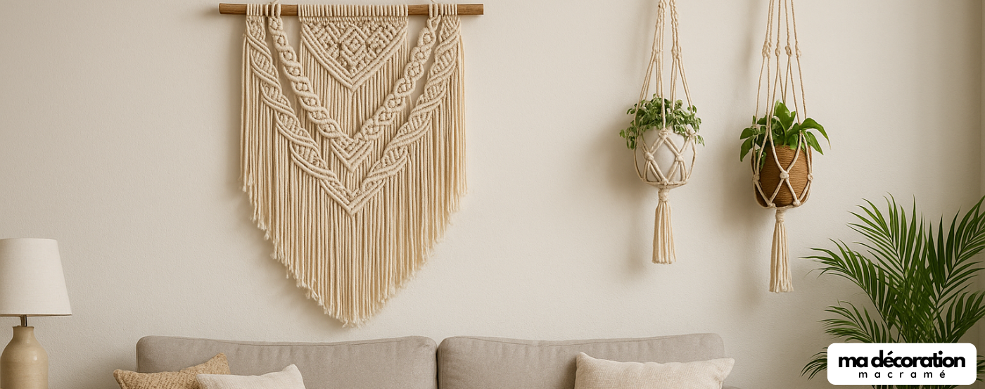Le macramé pour une décoration éthique