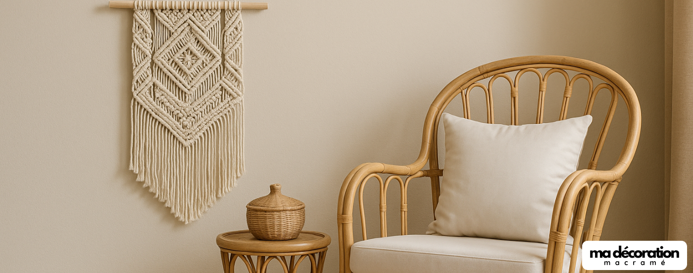Macramé ou rotin : que choisir pour son intérieur ?