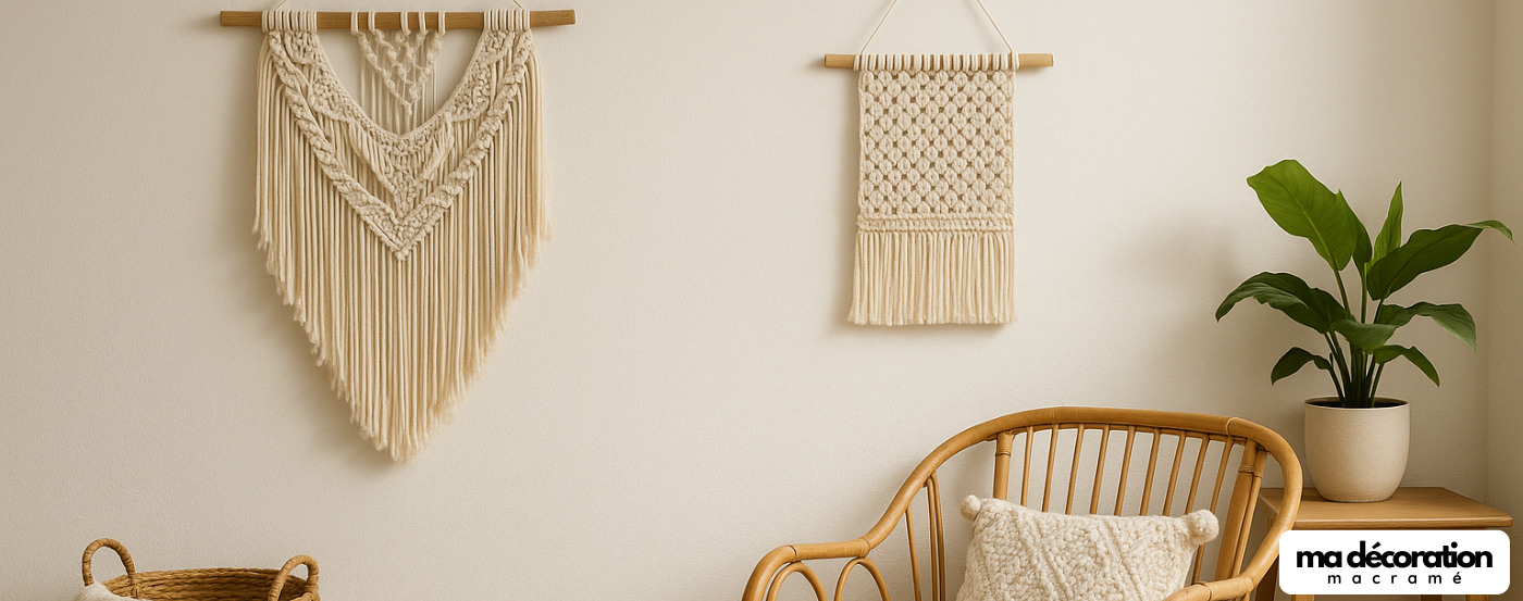 Quelle est la différence entre macramé artisanal et macramé industriel ?