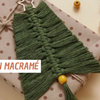 Créer un sapin de Noël en macramé : Tutoriel DIY