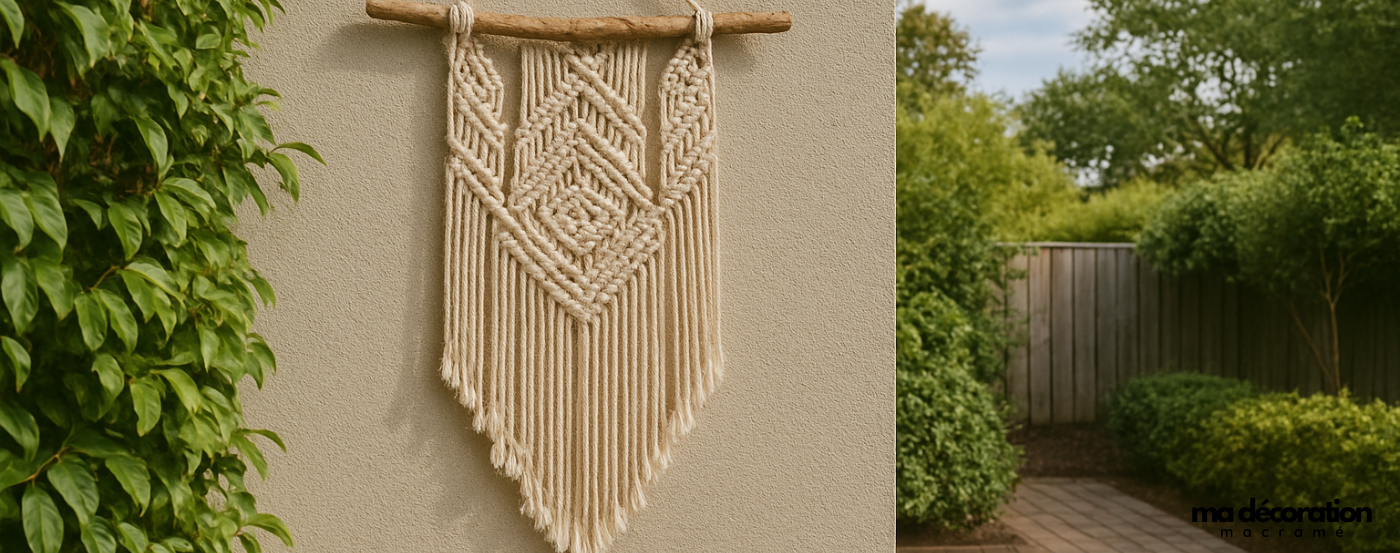 Un macramé peut-il aller dehors ?