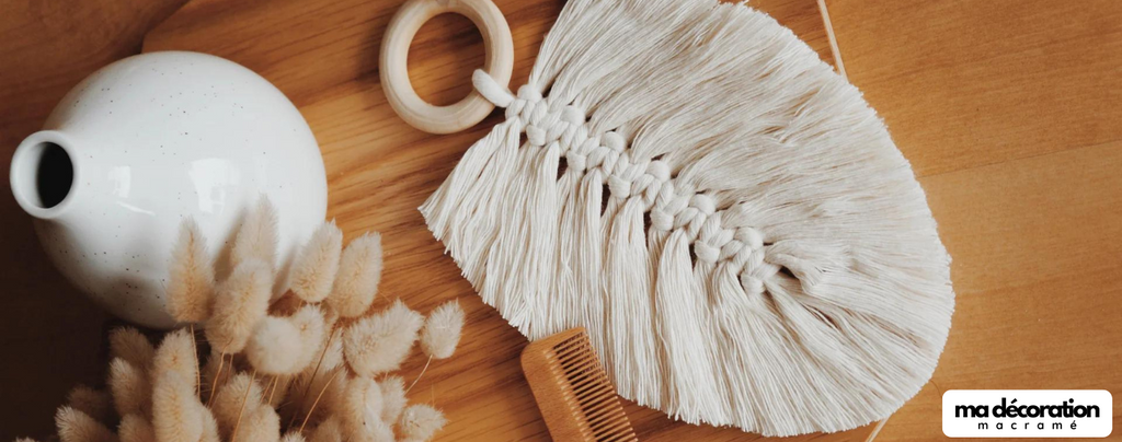 La plume macramé : incontournable de la décoration bohème