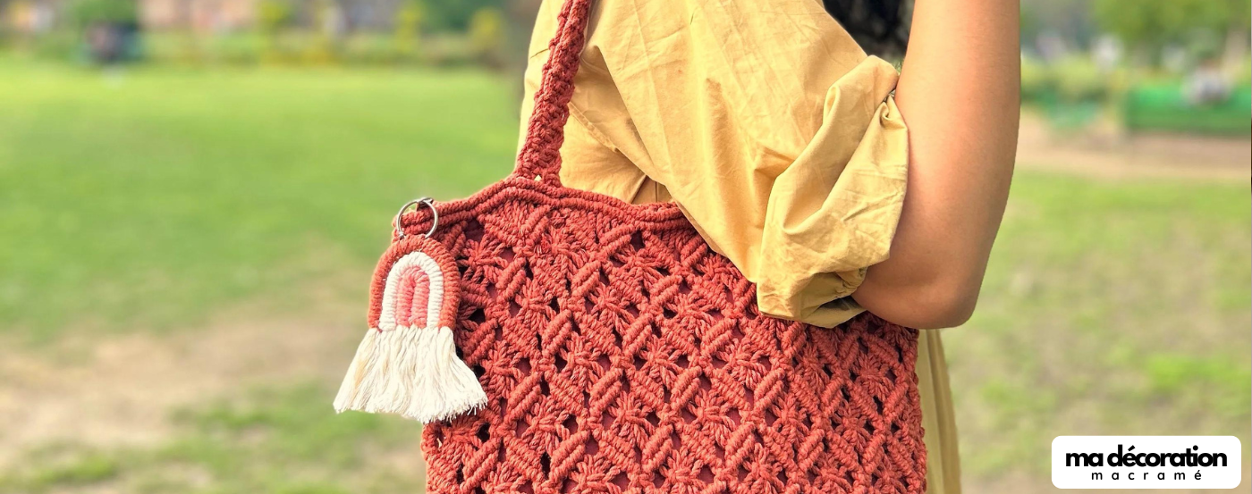 Le tote bag en macramé : Tendance de l'été