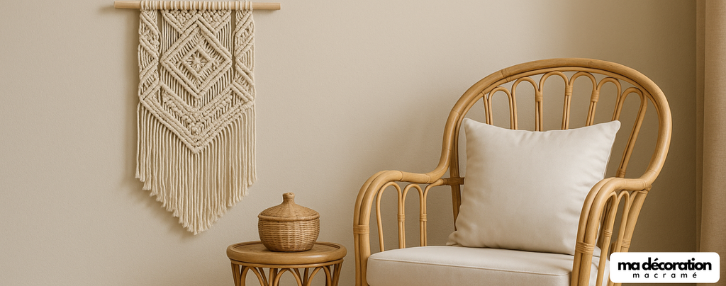 Macramé ou rotin : que choisir pour son intérieur ?