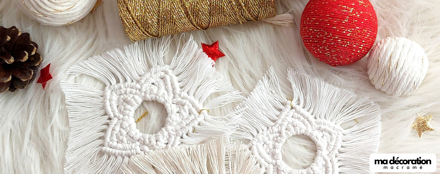 Préparer Noël avec Ma décoration macramé