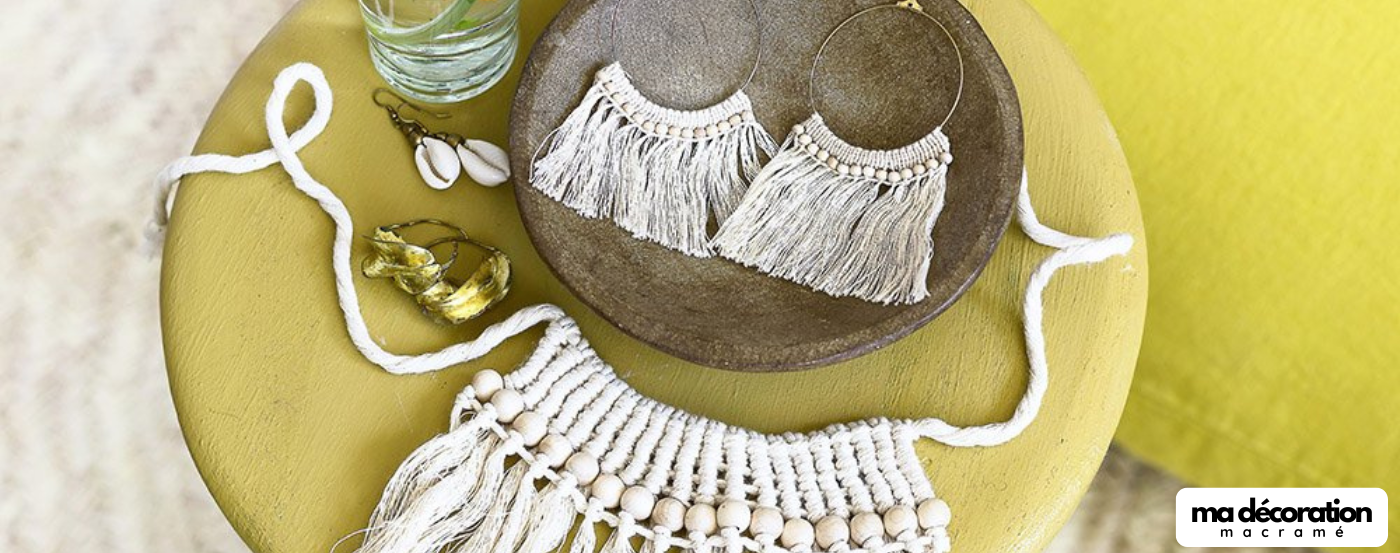 Tout savoir sur la tendance des bijoux macramé