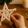 Tutoriel DIY spécial Noël : L'étoile en macramé