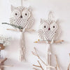 Attrape rêve macramé hibou