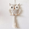 Attrape rêve macramé hibou