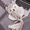 Attrape rêve macramé hibou