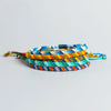 Bracelet macramé tricolore