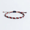 Bracelet macramé tricolore