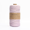 Corde macramé peignée 4mm 100m rose pastel