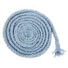 Corde macramé torsadée 5mm 100m bleu gris