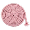 Corde macramé torsadée 5mm 100m rose clair