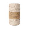 Corde macramé tressée 3mm 100m beige