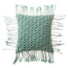 Coussin d'intérieur macramé