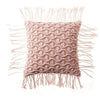 Coussin d'intérieur macramé