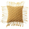 Coussin d'intérieur macramé