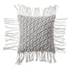 Coussin d'intérieur macramé