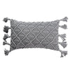 Coussin macramé rectangulaire