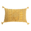 Coussin macramé rectangulaire