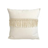 Coussin style macramé