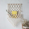 Étagère murale boho macramé