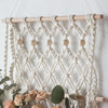 Étagère murale boho macramé