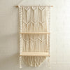 Étagère suspendue corde macramé