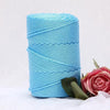 Fil macramé en nylon 3mm 200m bleu ciel