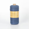 Fil macramé torsadé 2mm 150m bleu foncé