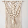 Macramé mural blanc XXL