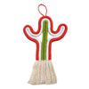 Macramé mural cactus