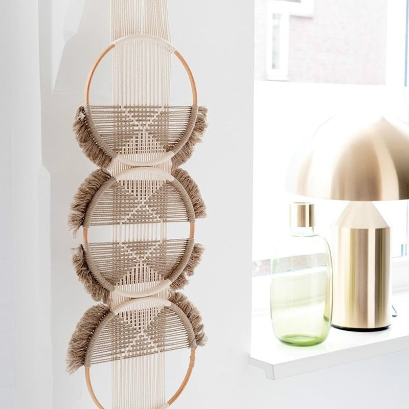 Macrame Rond Macramé mural rond – Ma décoration macramé