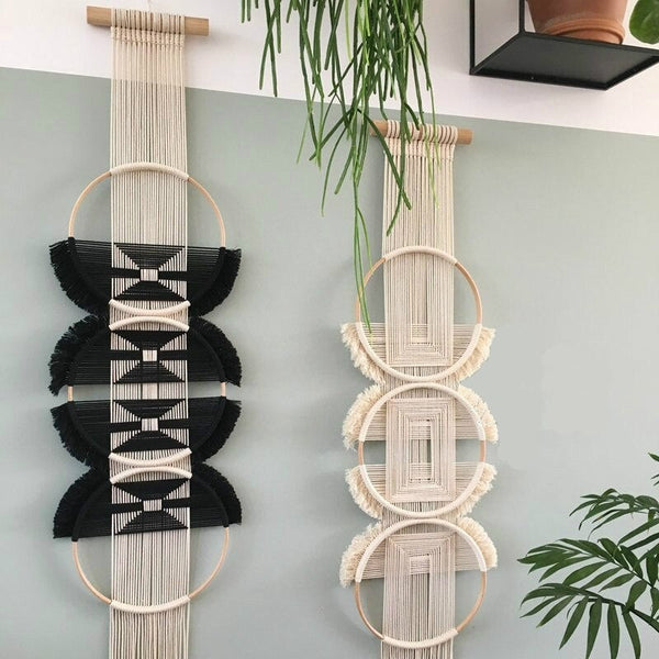 Macrame Rond Macramé mural rond – Ma décoration macramé