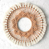 Miroir macramé boho