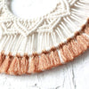 Miroir macramé boho