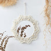 Miroir rond boho