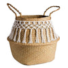 Panier macramé rangement