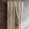 Rideau macramé boho