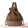 Sac seau macramé