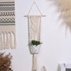 Suspension macramé plante vintage